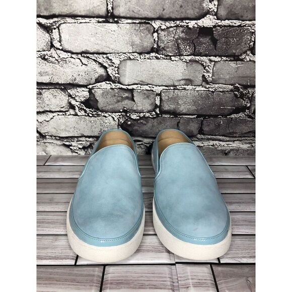 Vionic Effortless Porcelain Blue Suede Leather Comfort Shoes Women 8.5M US/40EU - Picture 12 of 15
